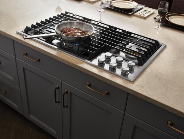 JennAir 36" Stainless Steel Natural Gas Downdraft Cooktop