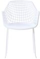 Moe's Home Collection Honolulu 2 Piece White Chairs-0