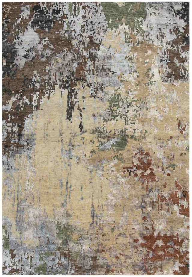 Rizzy Home Finesse Neutral 8'x10' Rectangular Rug-0