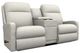 La-Z-Boy® Finley Parchment Manual Wall Reclining Loveseat with Console-0