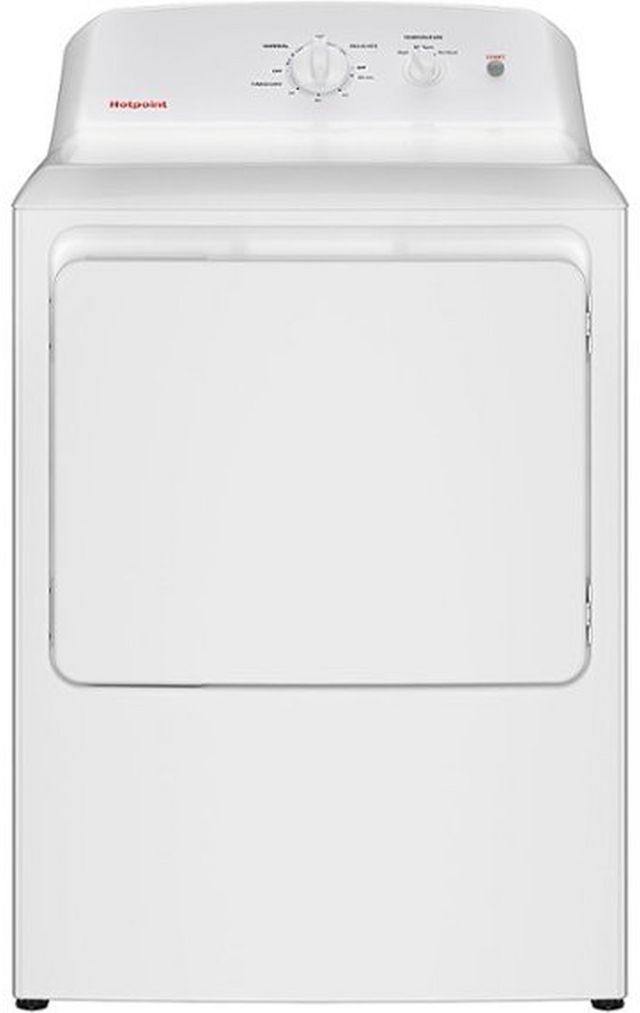Hotpoint 6.2 Cu. Ft. White Electric Dryer