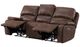 Elements International Atlantis Brown Sofa-1