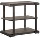 Liberty Furniture Modern View Gauntlet Gray Tiered End Table-0