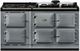 AGA™ R7 160 Classic Cast Iron 63" Slate Pro Style Dual Fuel Range-0