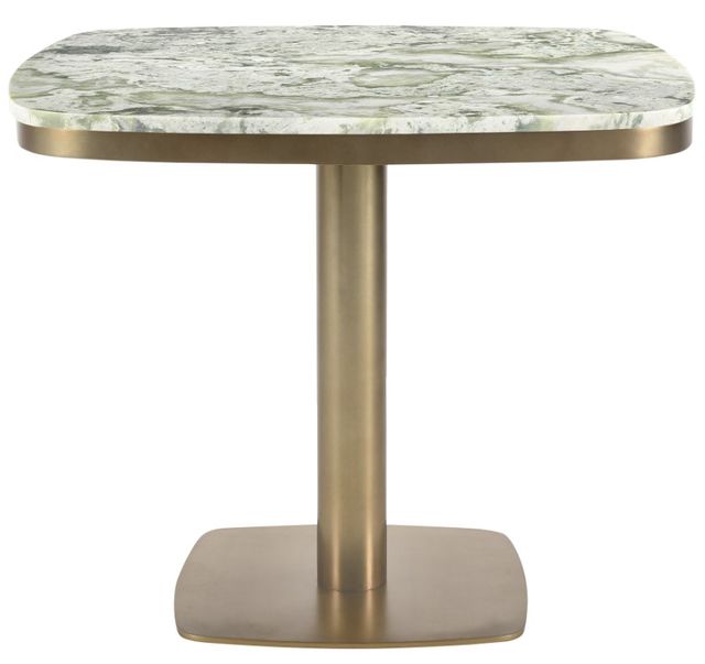 Moe's Home Collection Celeste Green Onyx Marble Cafe Table -2