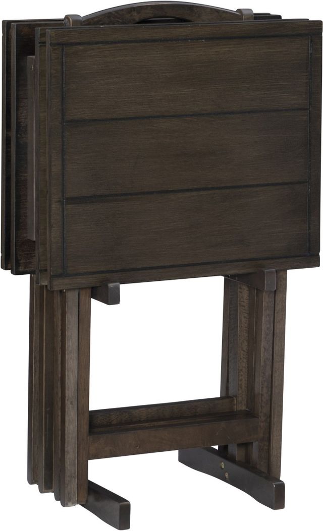 Powell® Fairfield 5-Piece Gray Tray Table Set-2