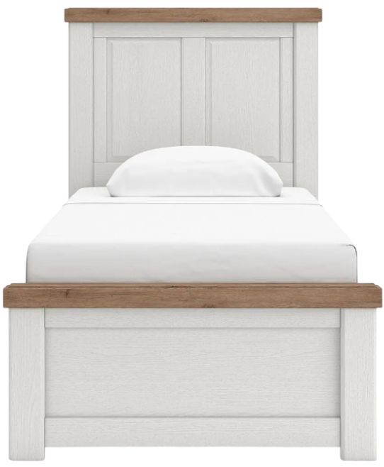 Benchcraft® Savonport Brown/White Youth Twin Panel Bed-2
