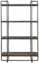 Uttermost® Stilo Dark Brushed Pewter Etagere-4