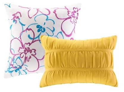 Olliix by Intelligent Design Olivia Blue Full/Queen Comforter Set-2