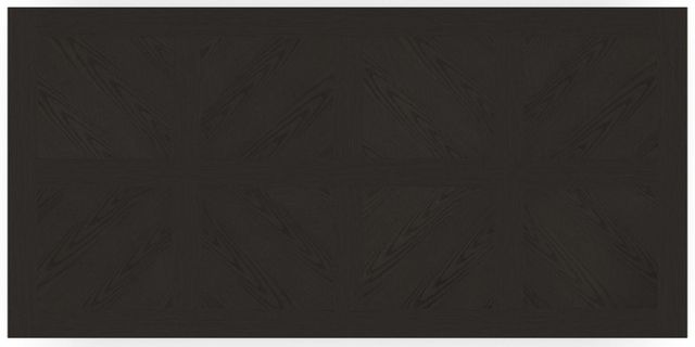 Flexsteel® Lattice Ebony Rectangular Dining Table-3