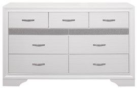 Mazin Furniture Luster White Dresser-0