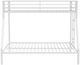 Coaster® Alevera White Metal Twin Over Full Bunk Bed-1