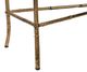 A & B Home Antique Gold Console Table-4