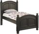 Winners Only® Cape Cod Ebony Twin Panel Bed-0