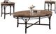 Bernards Tuscan 3-Piece Dark Copper Occasional Table Set-0