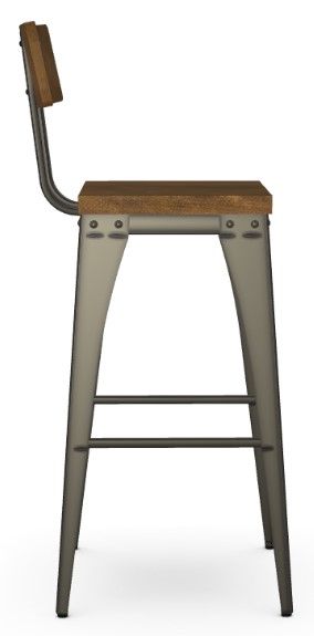 Amisco Customizable Upright Bar Stool-2