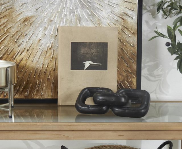 Deco Marche U Select Black The Novogratz Chain Sculpture-4