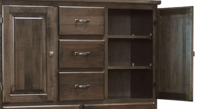 Wolfcraft Furniture Vesper Brown Clothing Coffer-2