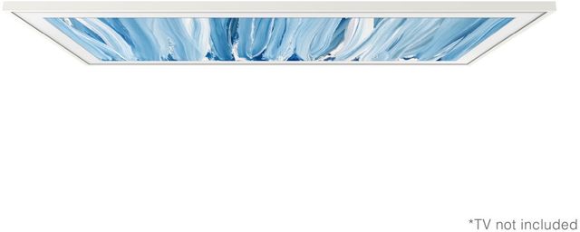 Samsung The Frame 65'' White Customizable Bezel-2