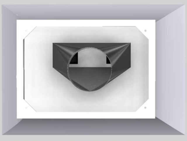 Vent-A-Hood® Designer Series 42" White Island Range Hood-2