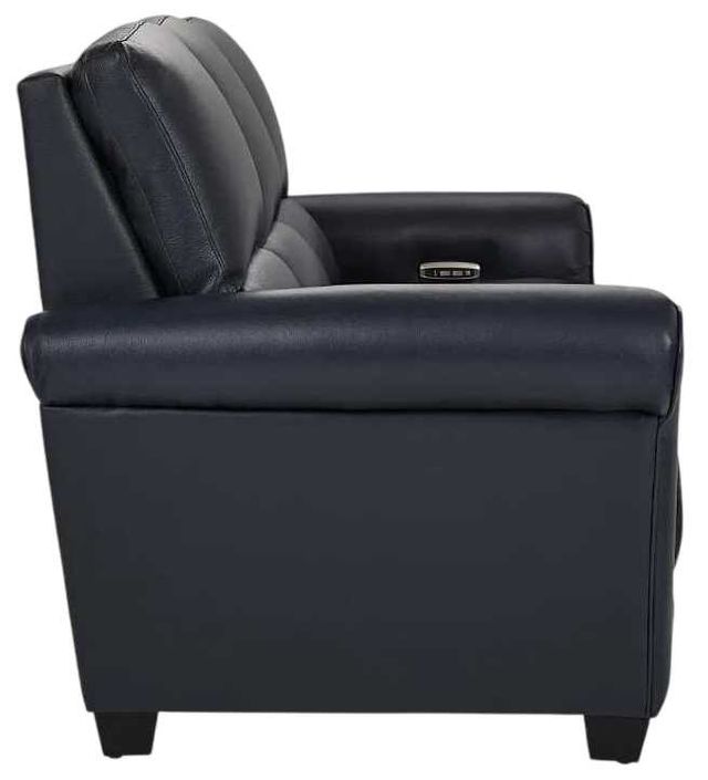 La-Z-Boy® Clybourn Navy Leather Power Reclining Sofa with Headrest-3