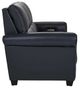 La-Z-Boy® Clybourn Navy Leather Power Reclining Sofa with Headrest-3