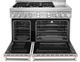 KitchenAid® 48" Milkshake Smart Pro Style Gas Range with Griddle-1