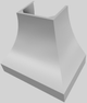 Vent-A-Hood® Designer Series 36" Stainless Steel Wall Mounted Range Hood-3