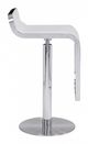 Zuo® Equino White Bar Stool-2
