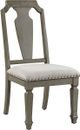 ACME Furniture Zumala 2-Piece Beige/Weathered Oak Side Chair Set-0