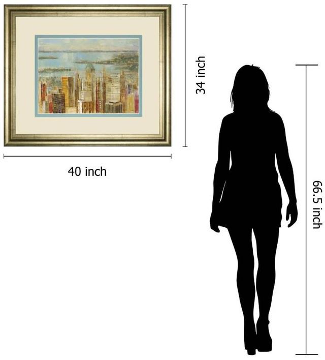 Classy Art Cityscape by Longo Wall Art-2