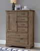 Artisan & Post by Vaughan-Bassett Cool Rustic Stone Gray Standing Chest-1