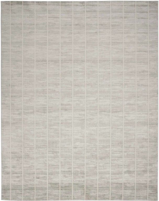 Nourison Home™ Serenity Home Light Grey 5'x7' Area Rug-0