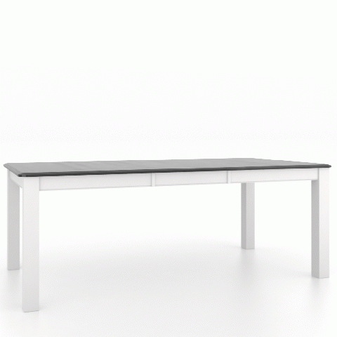 Canadel Customizable Gourmet 82" VD Base Dining Table with One Removable Leaf-3