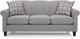 Decor-Rest® Furniture LTD 2963 Gray Sofa-1