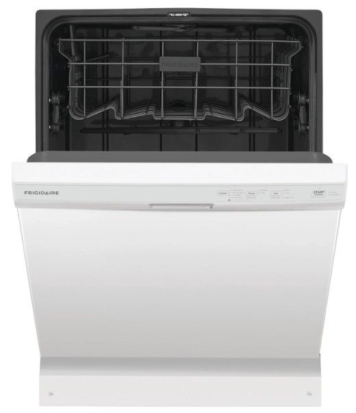Frigidaire 24" White Front Control Built-In Dishwasher -4