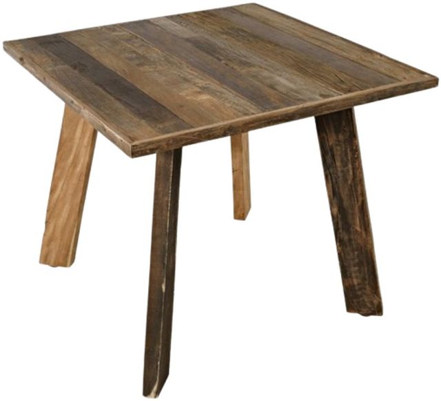 Jofran Inc. Reclamation Brown Square Counter Table-3