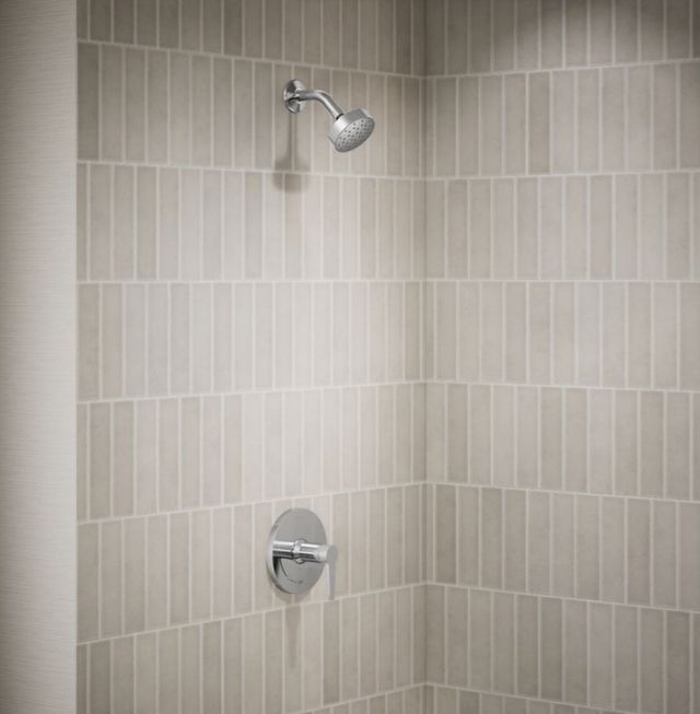 KOHLER® Pitch® Rite-Temp® Polished Chrome 1.75 GPM Shower Trim Kit-1
