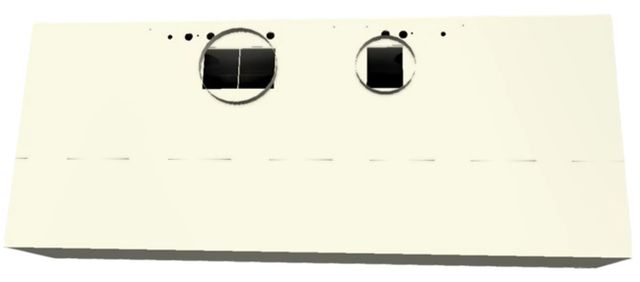Vent-A-Hood® 60" Biscuit Wall Mounted Range Hood-2