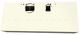 Vent-A-Hood® 60" Biscuit Wall Mounted Range Hood-2