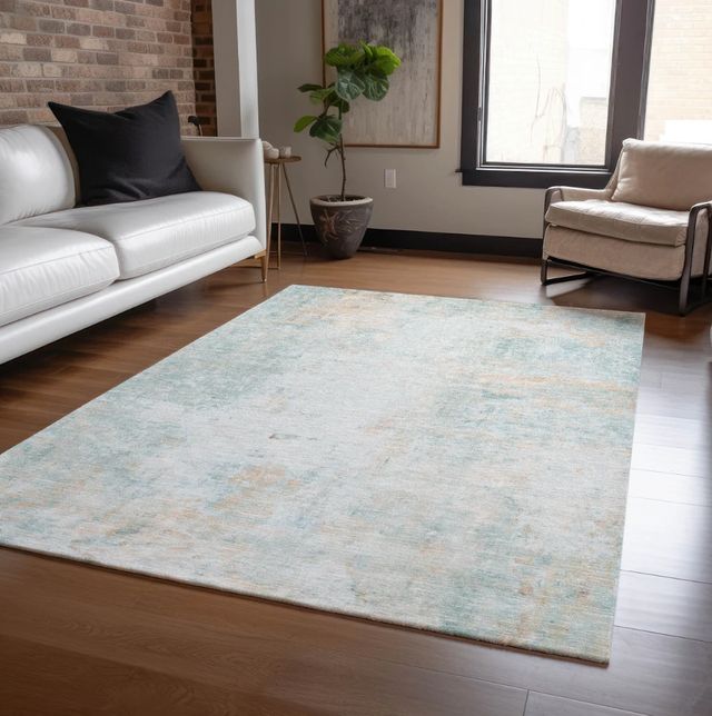 Dalyn™ Rug Company Ravenna RN1 Seafoam 5'x8' Area Rug-1