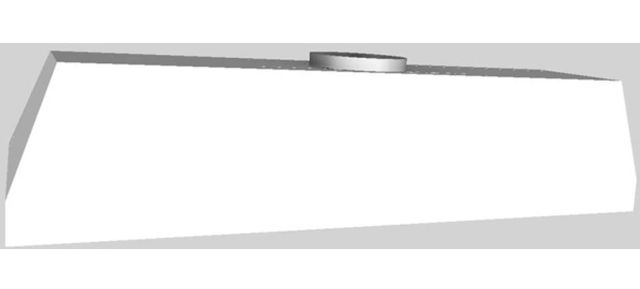 Vent-A-Hood® 54" White Wall Mounted Liner Insert-3