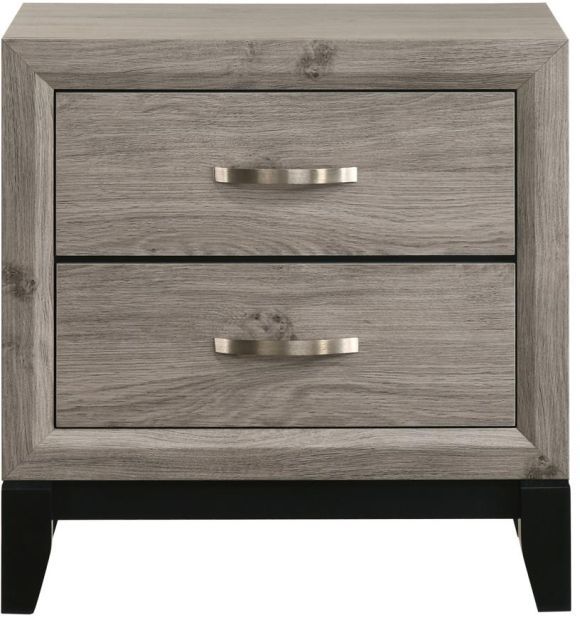 Coaster® Valen Light Taupe Nightstand-3