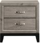 Coaster® Valen Light Taupe Nightstand-3