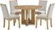 Global Furniture USA D3124 5-Piece Natural Dining Set-0