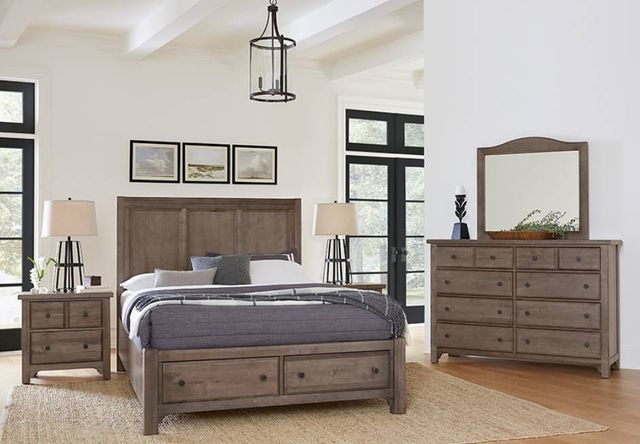 Vaughan-Bassett Cool Farmhouse Gray Dresser-1