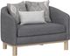 Emerald Home Maeve Gray Chair and Ottoman Set-3