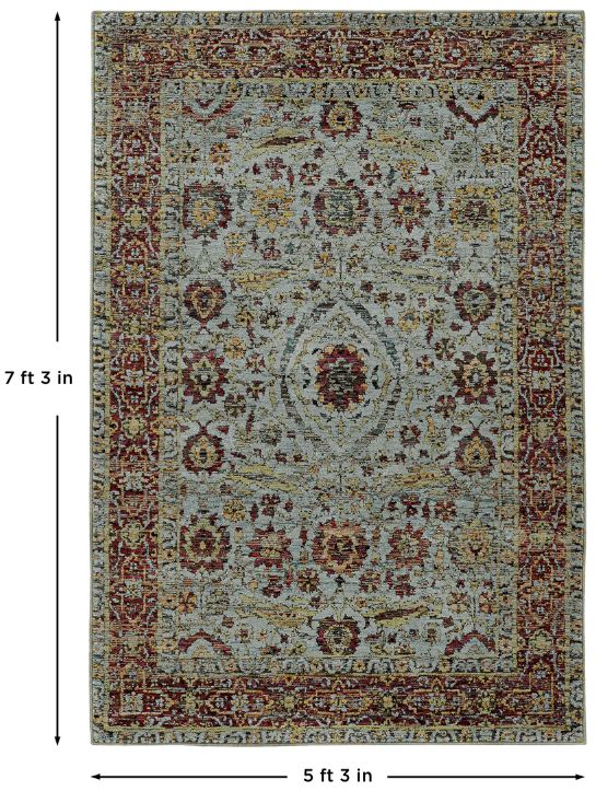 Oriental Weavers™ Andorra 5'x7' Style 15 Area Rug-2