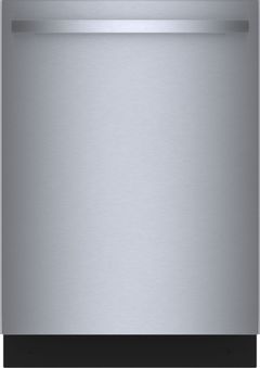 Bosch® 800 Series 24" Stainless Steel Top Control Built In Dishwasher