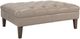 Decor-Rest® Furniture LTD Customizable 3734 Leather Ottoman-1